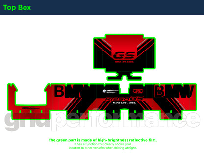 R1250GS R1200GS ADV Adventure Graphic Full Decal Vinyl Kit (5-4)