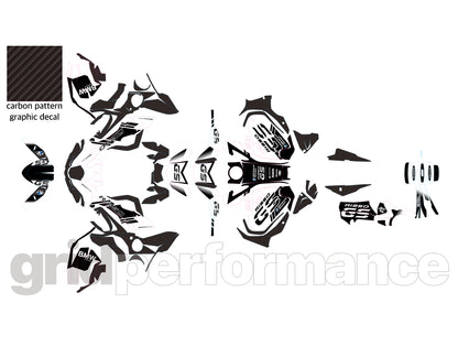 R1250GS R1200GS ADV Adventure Graphic Full Decal Vinyl Kit (6-1)