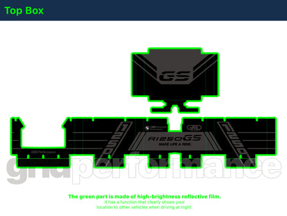 R1250GS R1200GS ADV Adventure Graphic Full Decal Vinyl Kit (6-2)