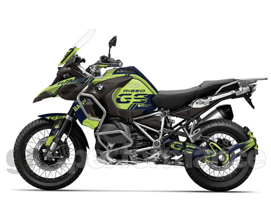 R1250GS R1200GS ADV Adventure Graphic Full Decal Vinyl Kit (6-4)