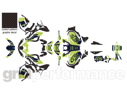 R1250GS R1200GS ADV Adventure Graphic Full Decal Vinyl Kit (6-4)