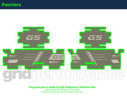 R1250GS R1200GS ADV Adventure Graphic Full Decal Vinyl Kit (6-5)