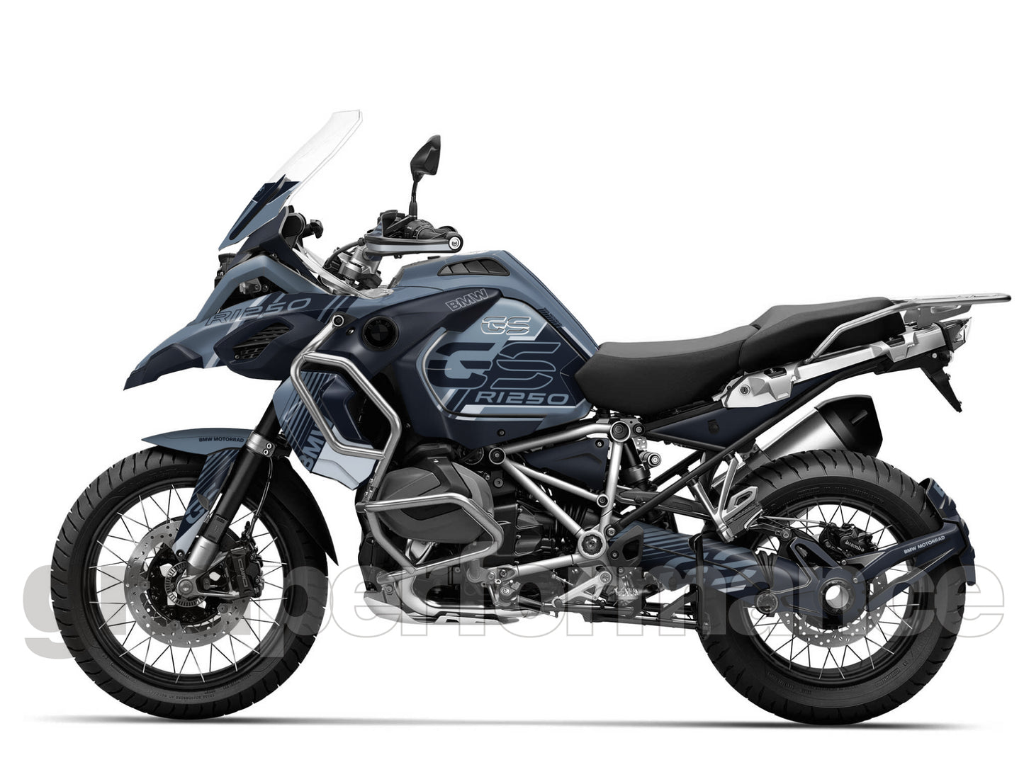 R1250GS R1200GS ADV Adventure Graphic Full Decal Vinyl Kit (7-3)