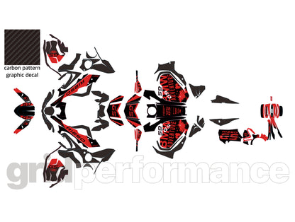 R1250GS R1200GS ADV Adventure Graphic Full Decal Vinyl Kit (8-2)