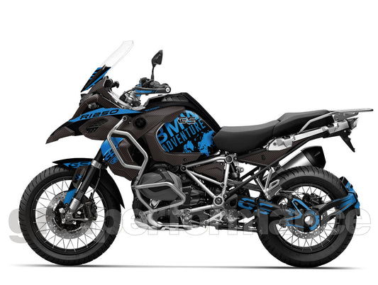 R1250GS R1200GS ADV Adventure Graphic Full Decal Vinyl Kit (8-3)