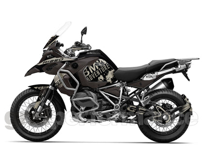 R1250GS R1200GS ADV Adventure Graphic Full Decal Vinyl Kit (8-4)