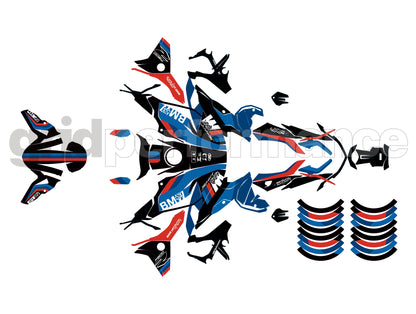 2020~ BMW F900R Graphic Decal Sticker Kit (2-2.M)