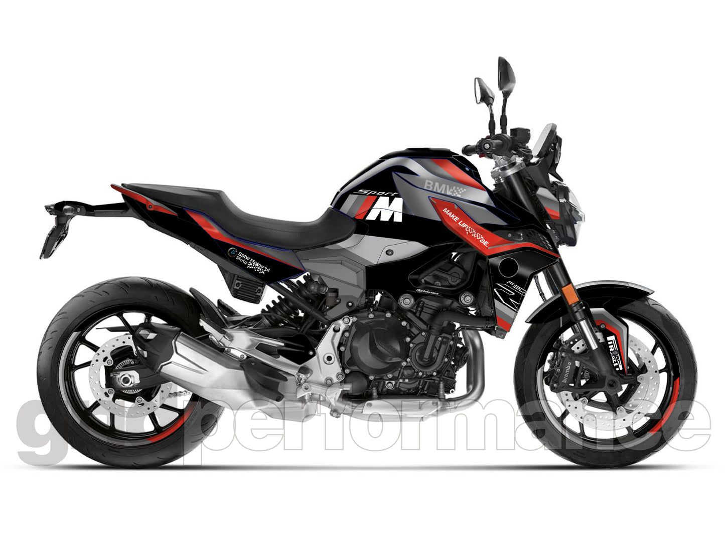 BMW F900R Graphic Decal Sticker Kit (2-6.M)
