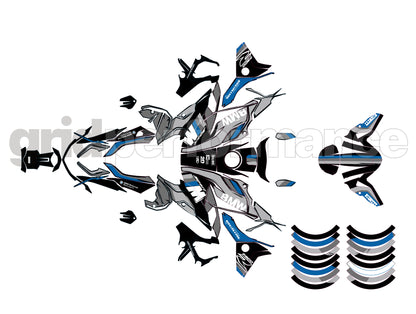 BMW F900R Graphic Decal Sticker Kit (3-4.M Cartoon)