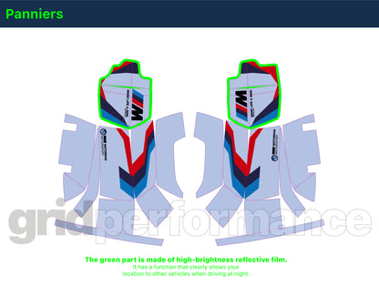 BMW R1250RS Full Graphic Vinyl Decal Kit (1-3.M)
