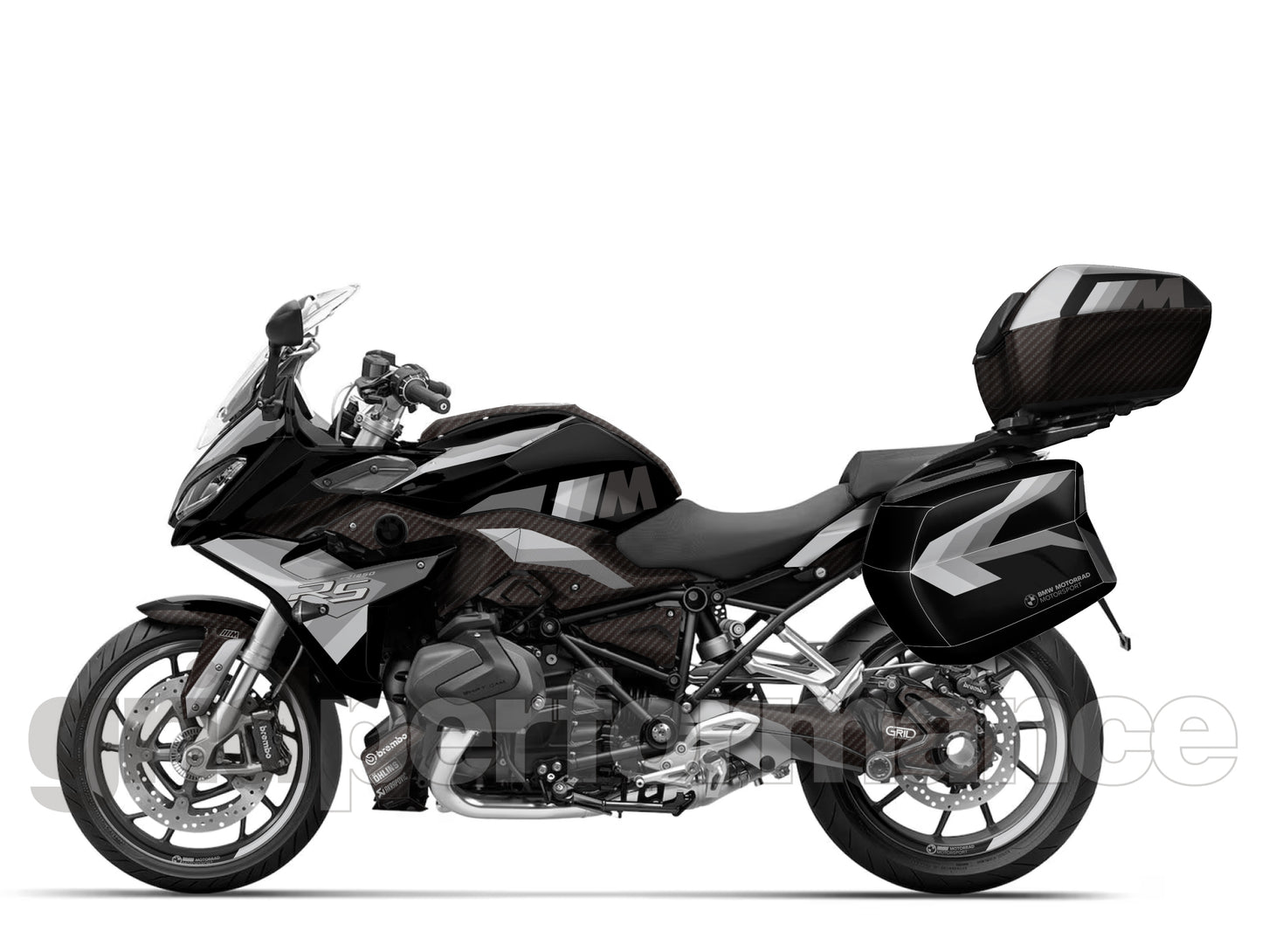 BMW R1250RS Full Graphic Vinyl Decal Kit (1-4.M)