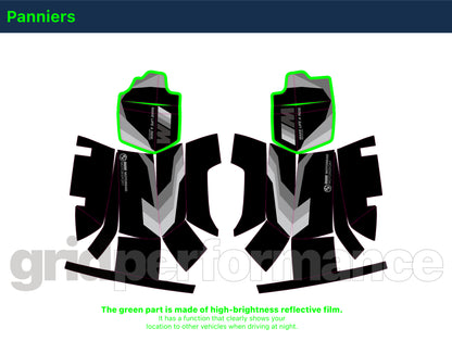 BMW R1250RS Full Graphic Vinyl Decal Kit (1-4.M)