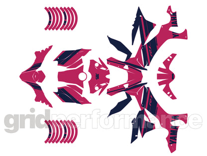 YAMAHA YZF-R1 Full Graphic Vinyl Decal Kit (1-10)