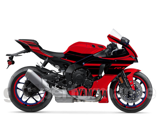 YAMAHA YZF-R1 Full Graphic Vinyl Decal Kit (1-2)