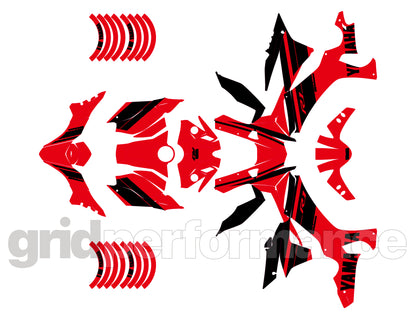 YAMAHA YZF-R1 Full Graphic Vinyl Decal Kit (1-2)