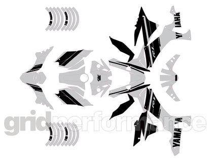 YAMAHA YZF-R1 Full Graphic Vinyl Decal Kit (1-4)