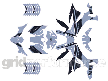 YAMAHA YZF-R1 Full Graphic Vinyl Decal Kit (1-7)