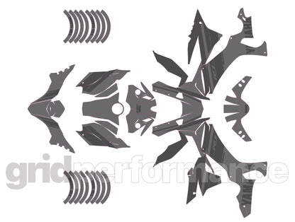 YAMAHA YZF-R1 Full Graphic Vinyl Decal Kit (1-8)