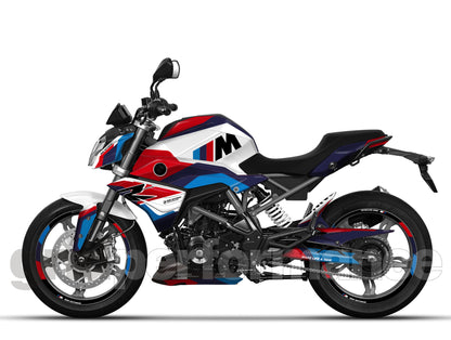 G310R Full Graphic Vinyl Decal Kit (1-1.M)