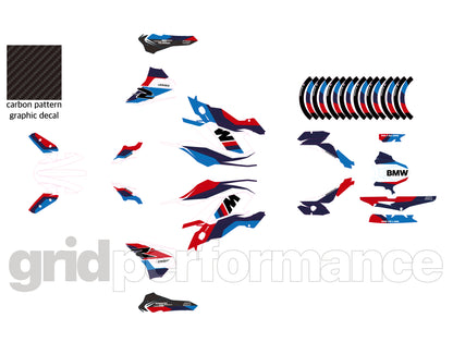 G310R Full Graphic Vinyl Decal Kit (1-1.M)