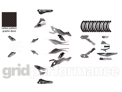 G310R Full Graphic Vinyl Decal Kit (1-3.M)