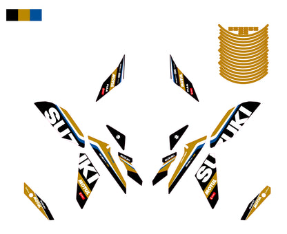 SUZUKI GSX-S1000 Graphic Decal Sticker Kit (@oscarmolinamurillo)