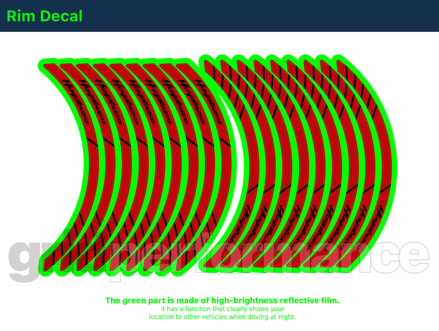 HAYABUSA Graphic Panel Decal Kit (1-1)