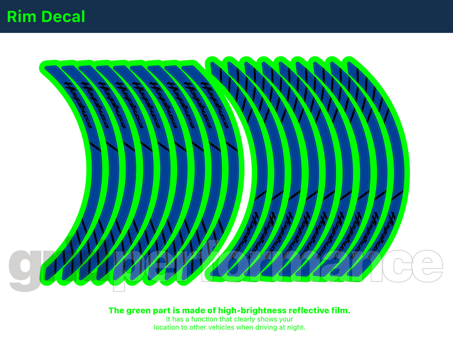 HAYABUSA Graphic Panel Decal Kit (1-3)