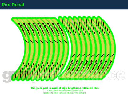 HAYABUSA Graphic Panel Decal Kit (1-4)
