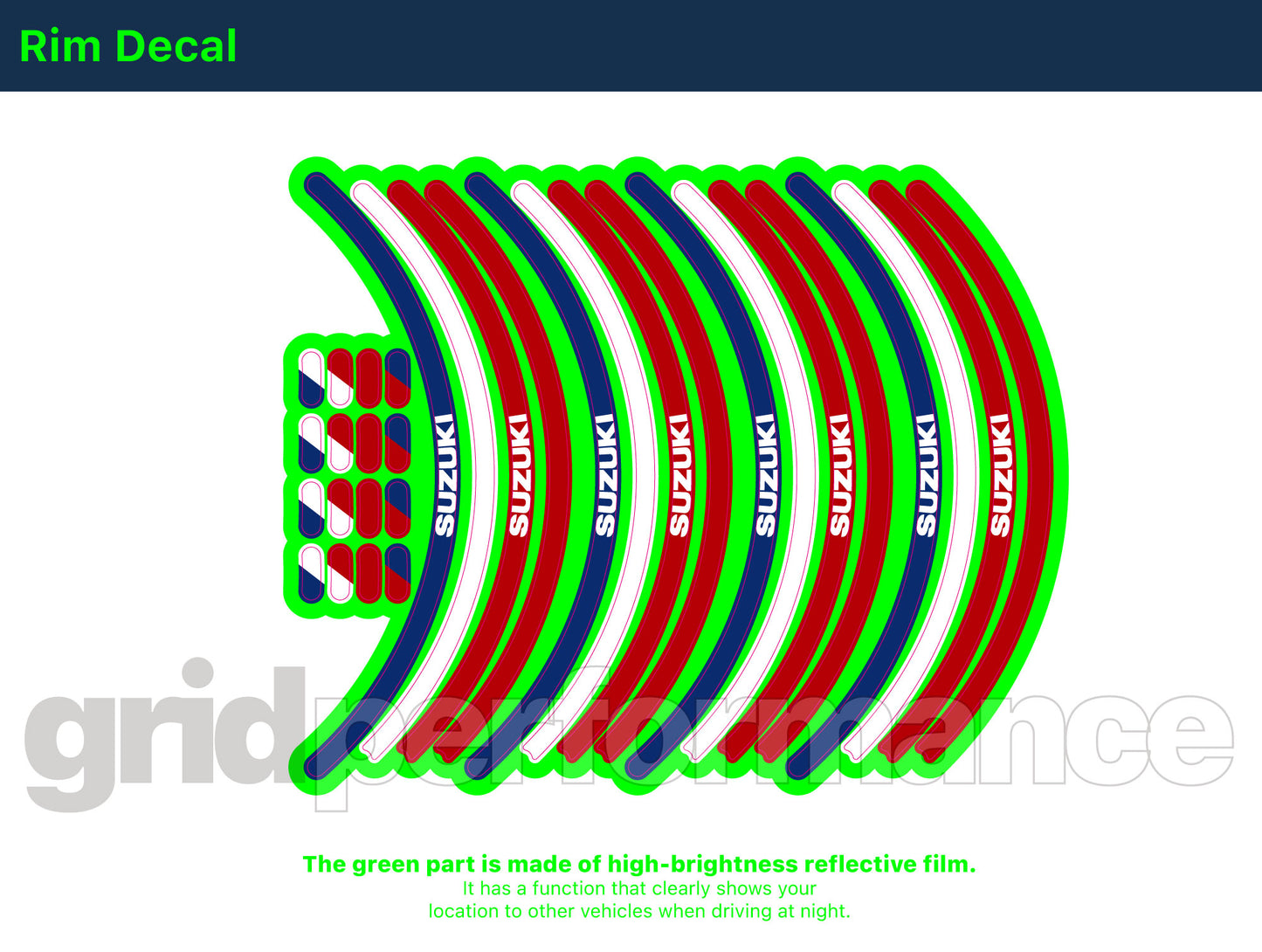 HAYABUSA Graphic Panel Decal Kit (2-1)