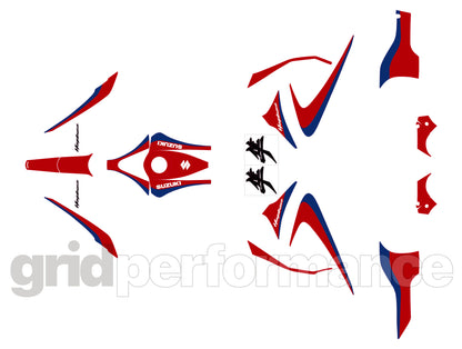 HAYABUSA Graphic Panel Decal Kit (2-2)