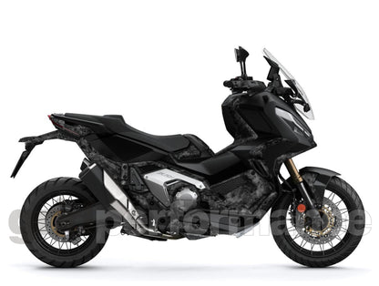 HONDA X-ADV 750 Graphic Full Decal Sticker Kit (1-1.Red B Forged carbon)