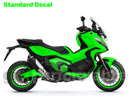 HONDA X-ADV 750 Graphic Full Decal Sticker Kit (2-3.HR carbon)