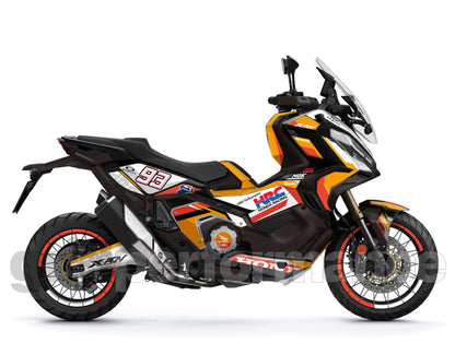 HONDA X-ADV 750 Graphic Full Decal Sticker Kit (2-2.HR carbon)