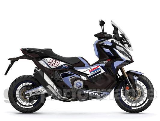 HONDA X-ADV 750 Graphic Full Decal Sticker Kit (2-3.HR carbon)