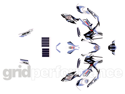 HONDA X-ADV 750 Graphic Full Decal Sticker Kit (2-3.HR carbon)