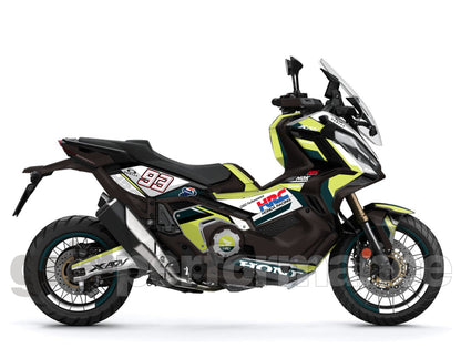 HONDA X-ADV 750 Graphic Full Decal Sticker Kit (2-4.HR carbon)
