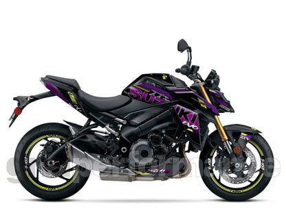 SUZUKI GSX-S1000 Graphic Decal Sticker Kit (2-4.EVO)