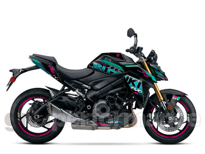 SUZUKI GSX-S1000 Graphic Decal Sticker Kit (2-7.EVO)