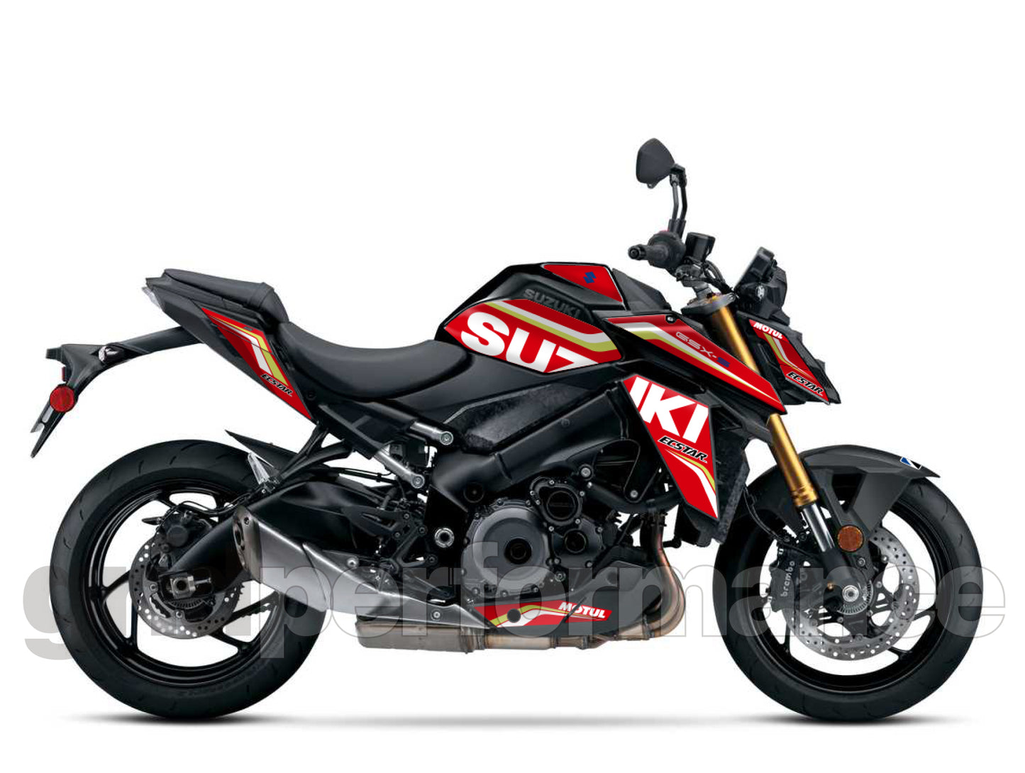 SUZUKI GSX-S1000 Graphic Decal Sticker Kit (3-2.ECSTAR)