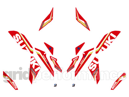 SUZUKI GSX-S1000 Graphic Decal Sticker Kit (3-2.ECSTAR)