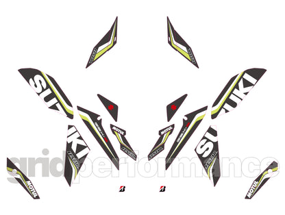 SUZUKI GSX-S1000 Graphic Decal Sticker Kit (3-3.ECSTAR)