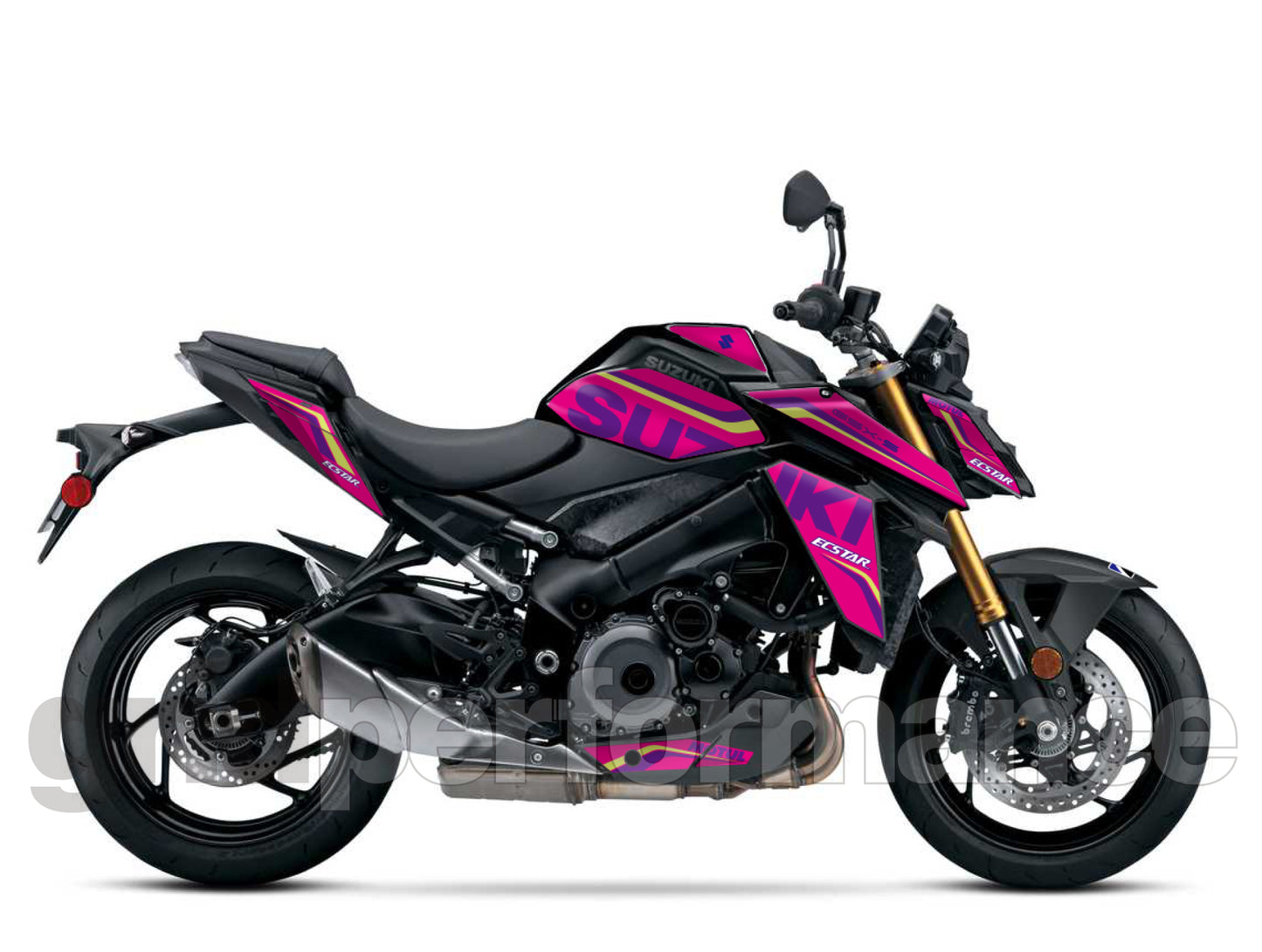 SUZUKI GSX-S1000 Graphic Decal Sticker Kit (3-4.ECSTAR)
