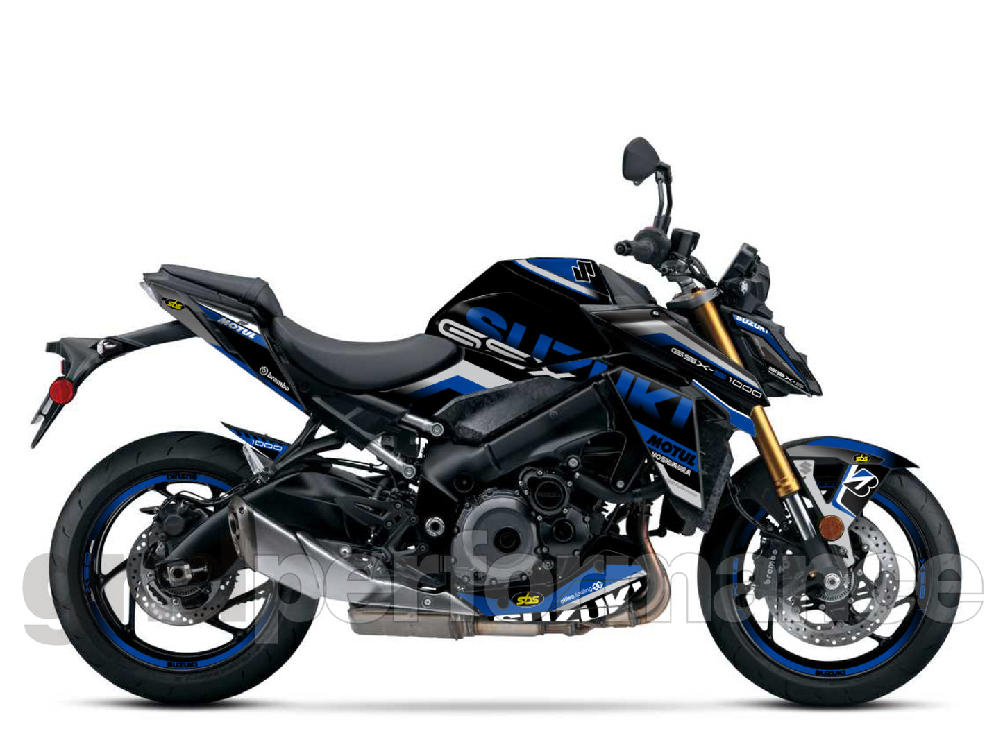 SUZUKI GSX-S1000 Graphic Decal Sticker Kit (4-2)