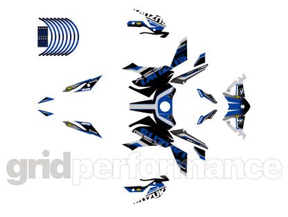 SUZUKI GSX-S1000 Graphic Decal Sticker Kit (4-2)