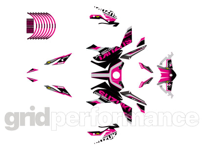 SUZUKI GSX-S1000 Graphic Decal Sticker Kit (4-3)