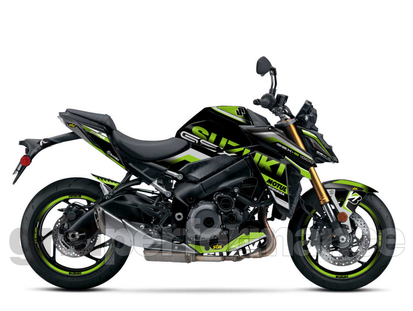 SUZUKI GSX-S1000 Graphic Decal Sticker Kit (4-5)