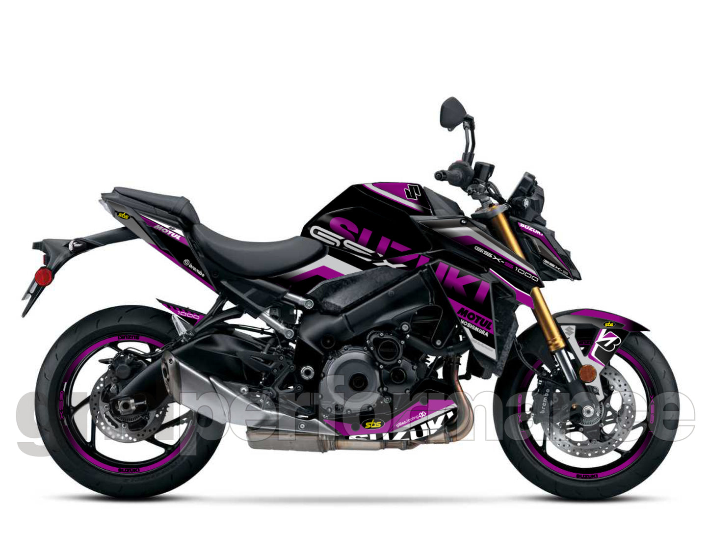 SUZUKI GSX-S1000 Graphic Decal Sticker Kit (4-6)