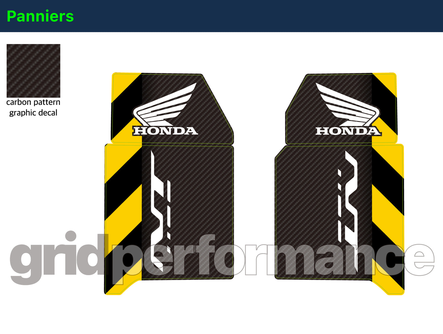 HONDA NT1100 Reflective Decal Sticker (3-1)