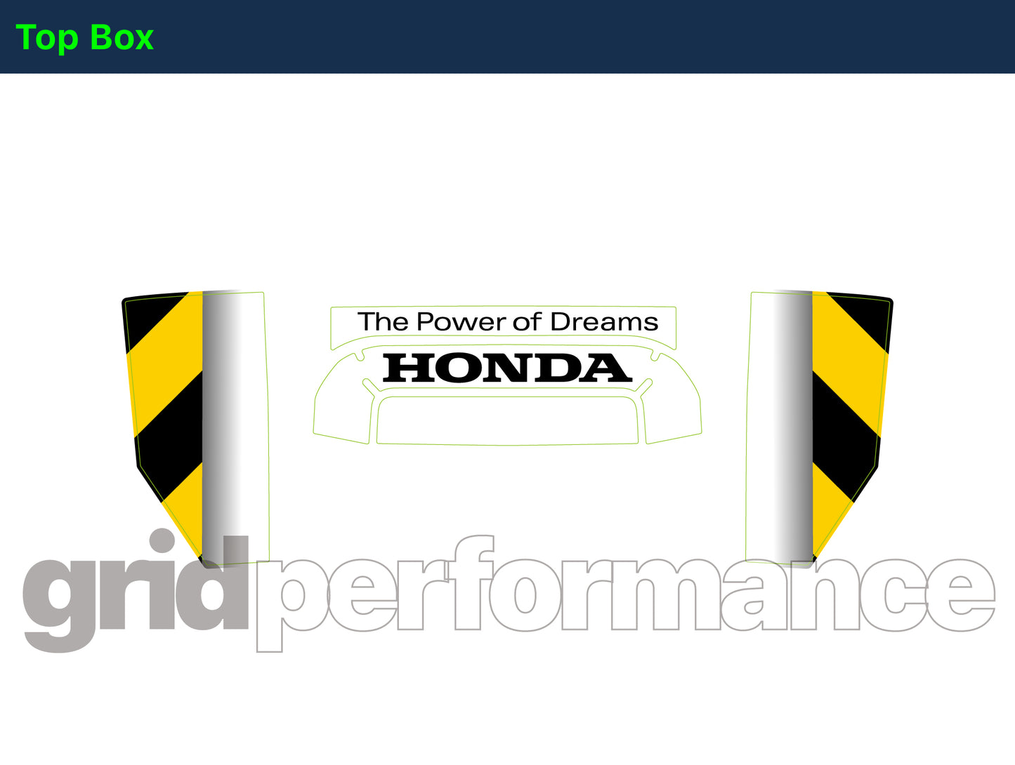 HONDA NT1100 Reflective Decal Sticker (3-3)